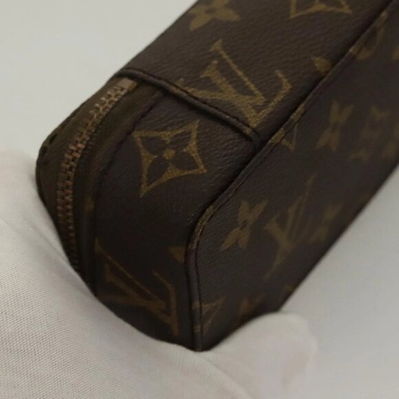LOUIS VUITTON Monogram Poche Monte Carlo Jewelry Box M47352 LV Auth 98562 - Picture 8 of 15